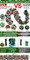 Timer & 8 Mode 9 Ft by 10 Inch 50 LED Prelit Christmas Garland Decorations